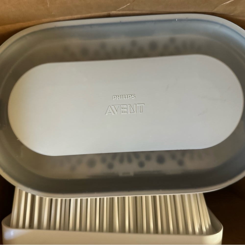 Phillips avent bottle steamer Bonus Boon Drying Rack Grass Countertop